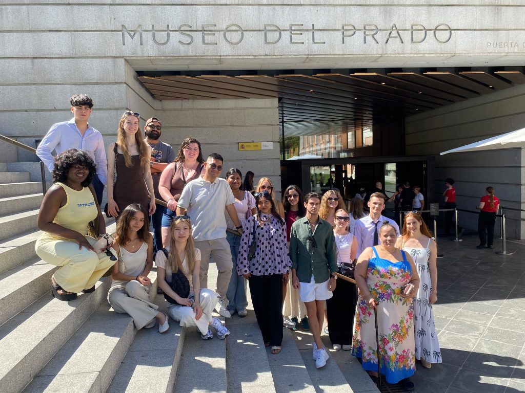 Climate Change Summer School Students 2026 in the Prado Museum